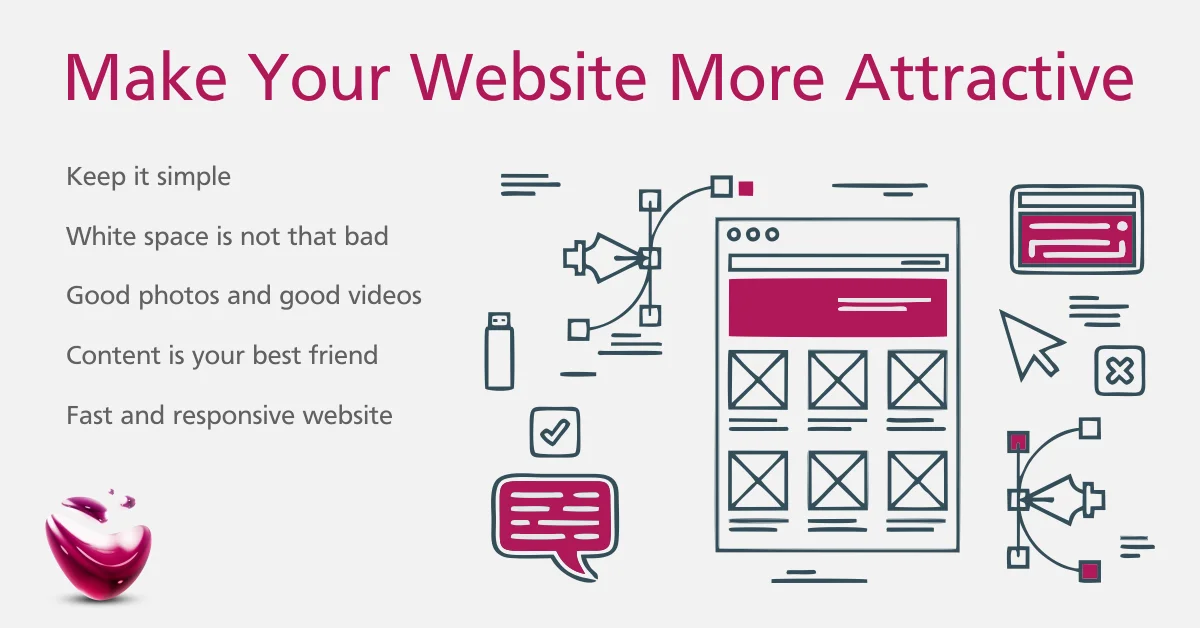 How can I make my website more attractive [5 simple Steps]?